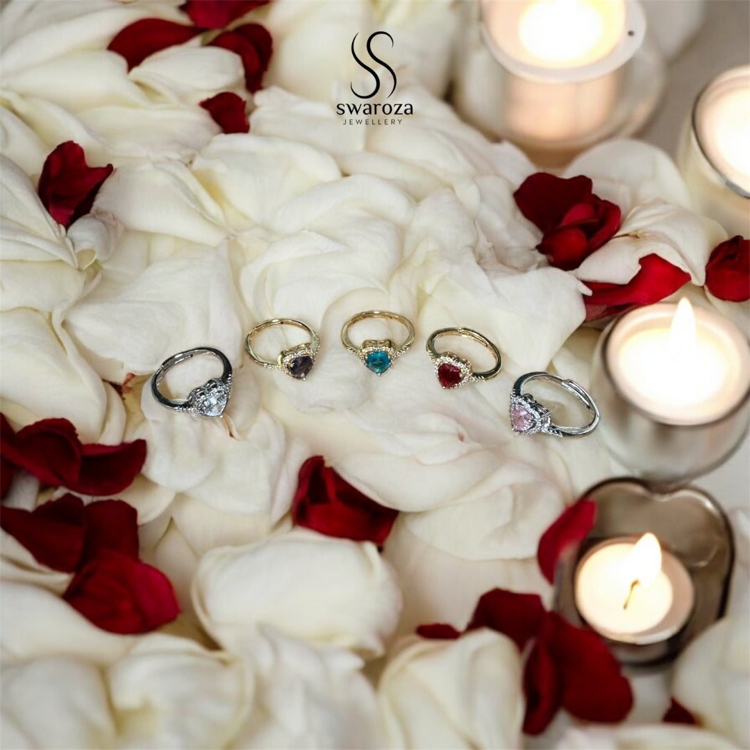 Sürpriz Çiçekli Yüzüklü Kutu