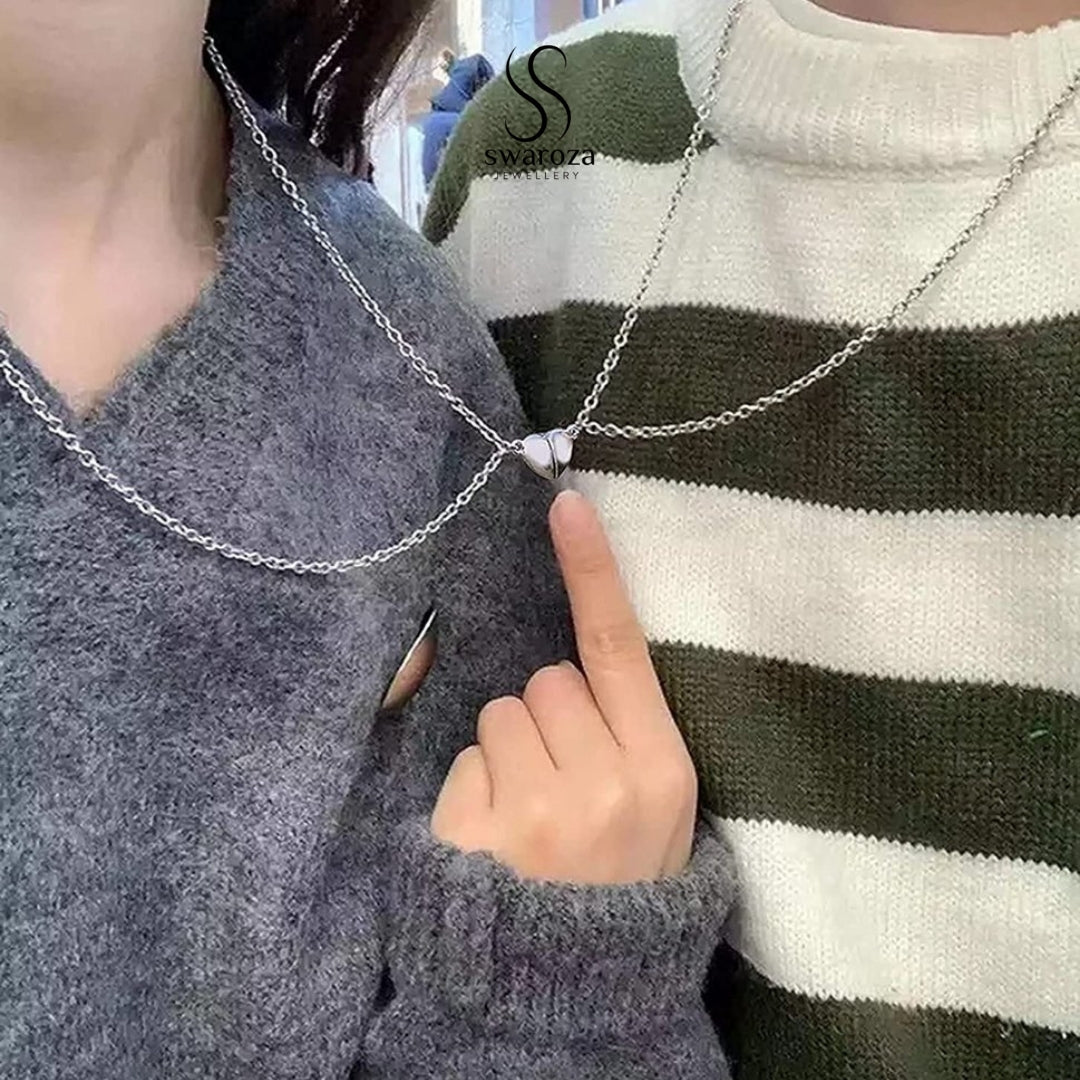 Mıknatıslı Çift Kolyesi