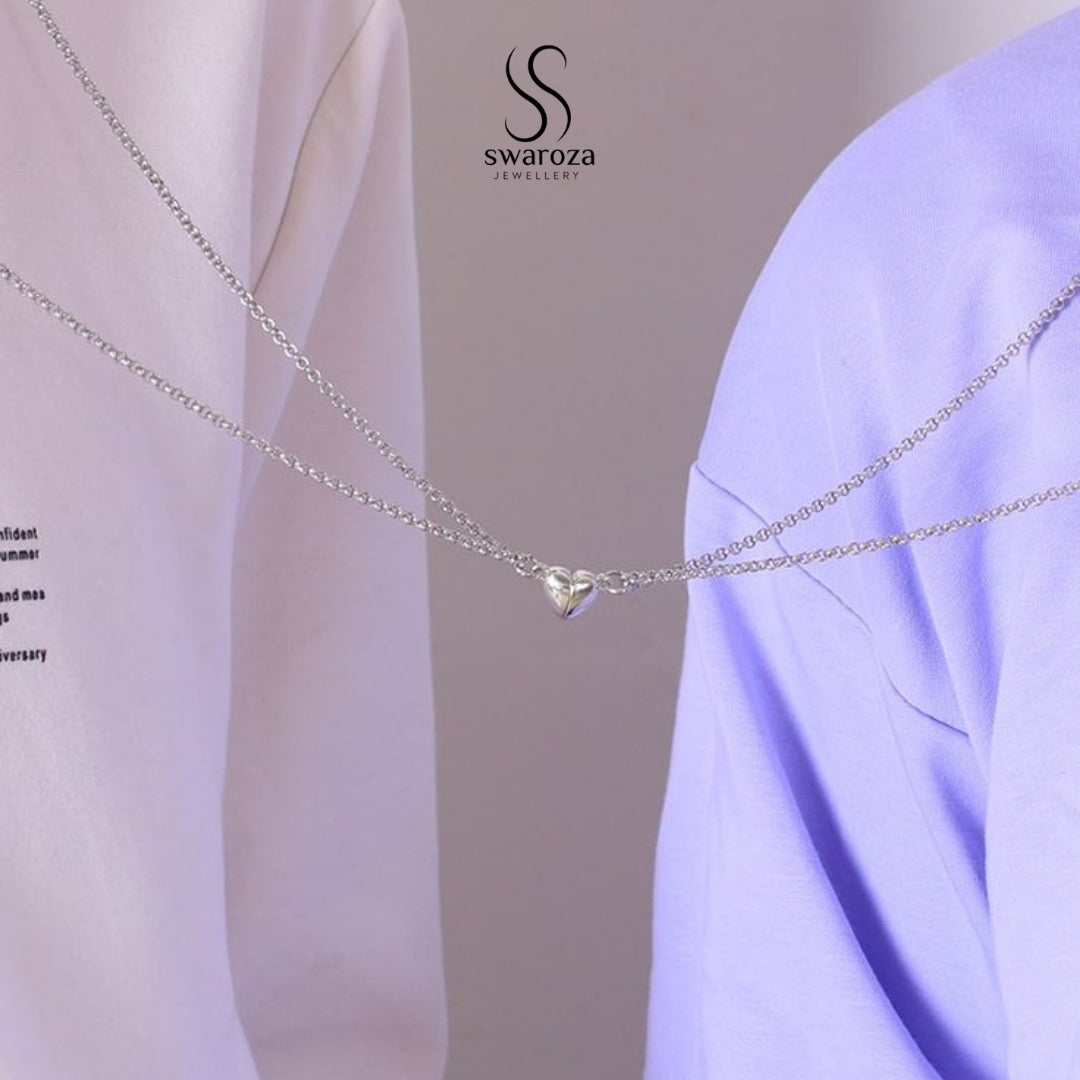 Mıknatıslı Çift Kolyesi