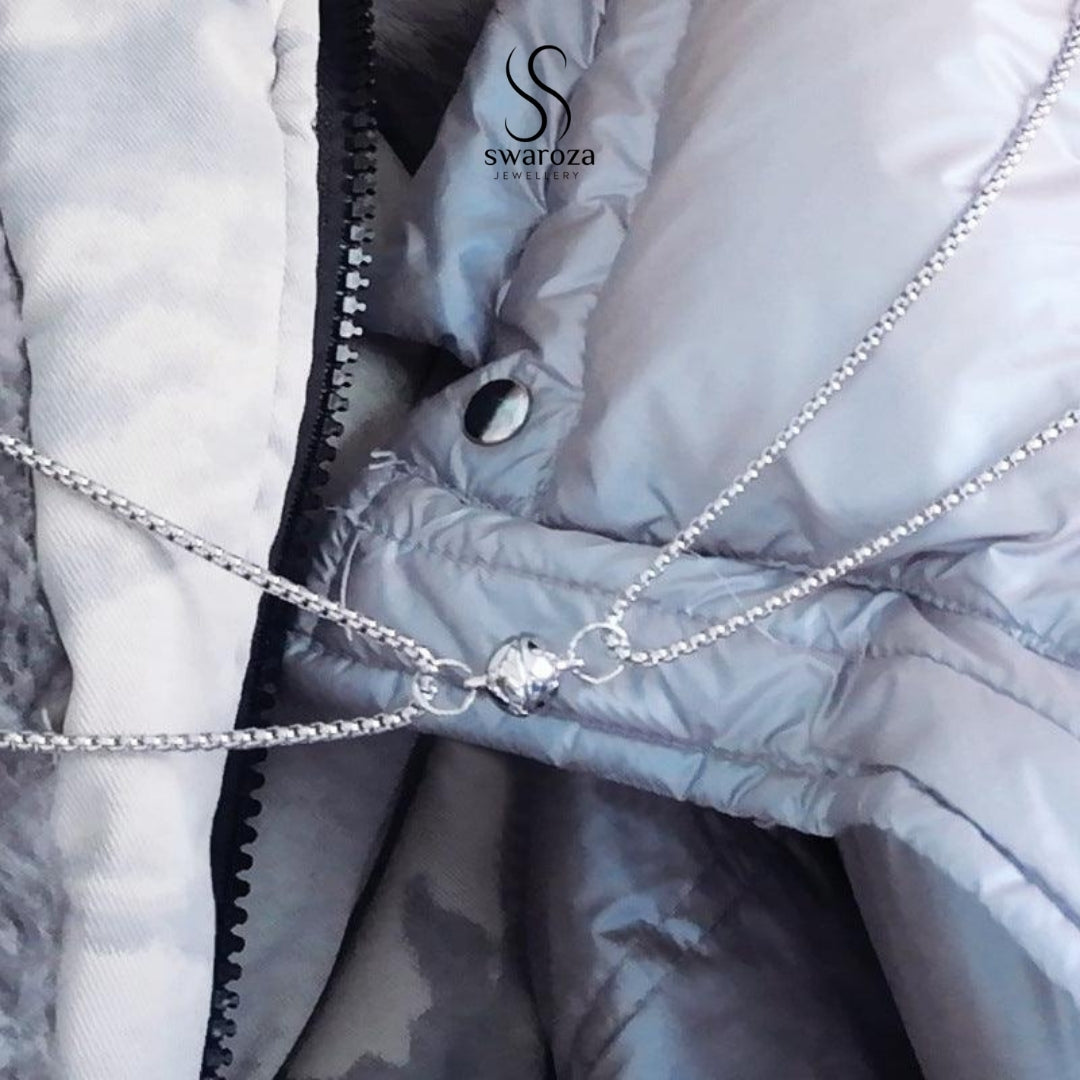 Mıknatıslı Çift Kolyesi