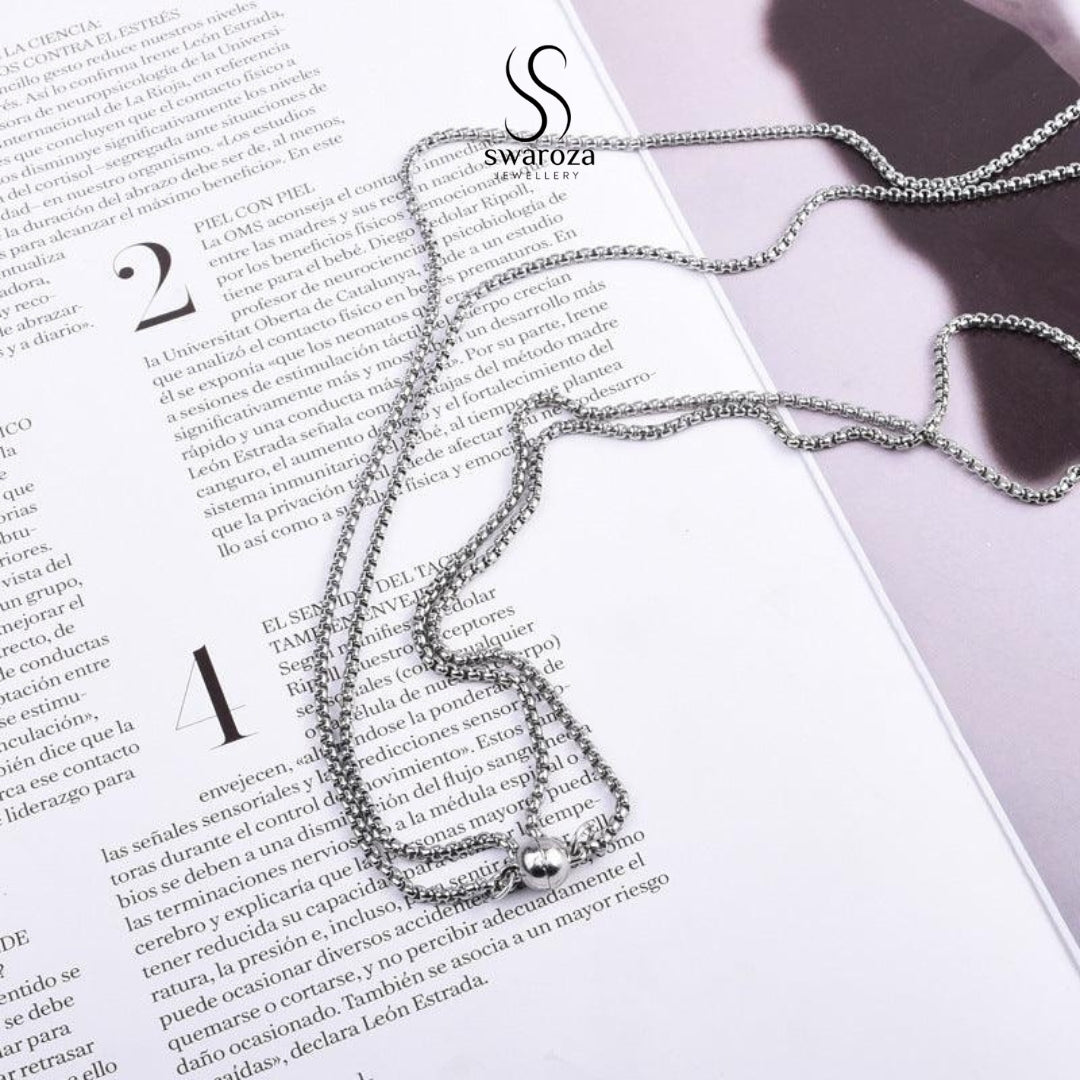 Mıknatıslı Çift Kolyesi