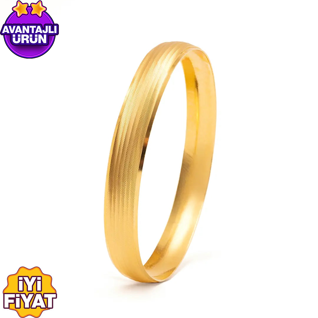 Hasır Bilezik 22 Ayar Altın Kaplama