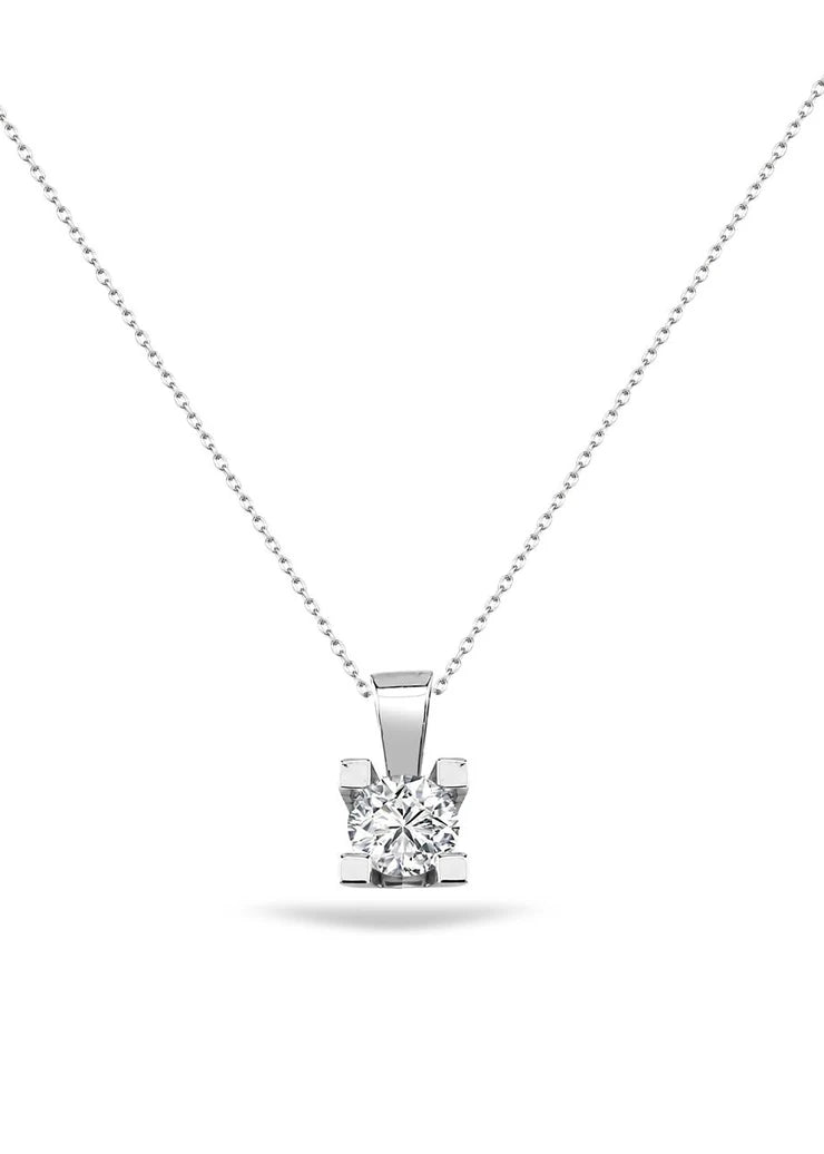 925 I Tek Taş Kolye - Swaroza