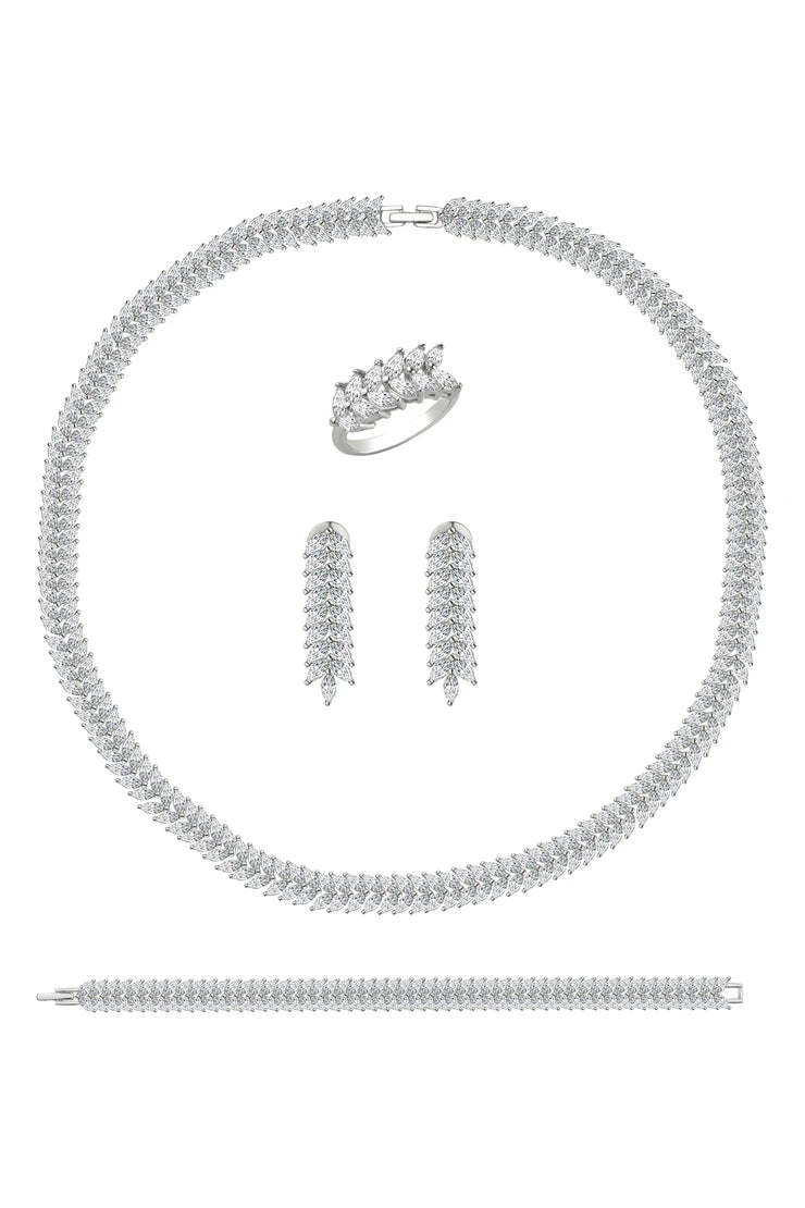 ALENA KOLYE - BİLEKLİK - KÜPE SET - Swaroza