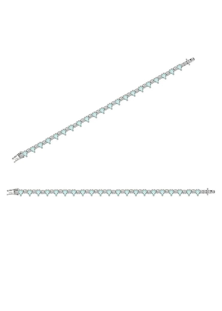 925 I Siny Kalp Döküm Su Yolu Bileklik - Swaroza