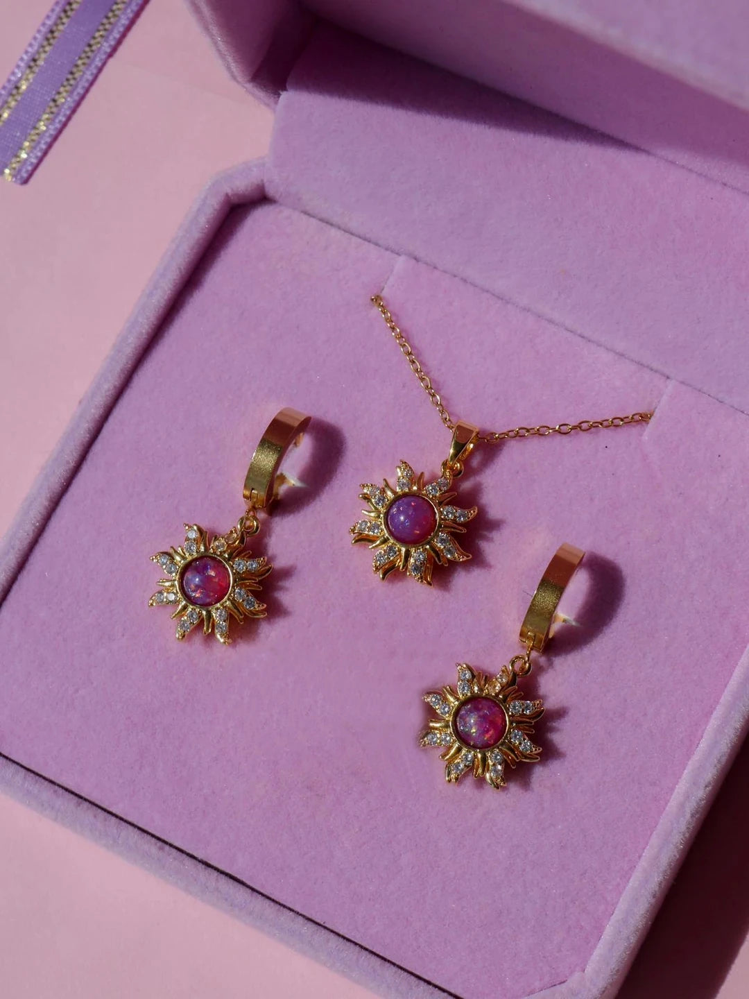 Rapunzel Sun Kolye/Küpe - Swaroza