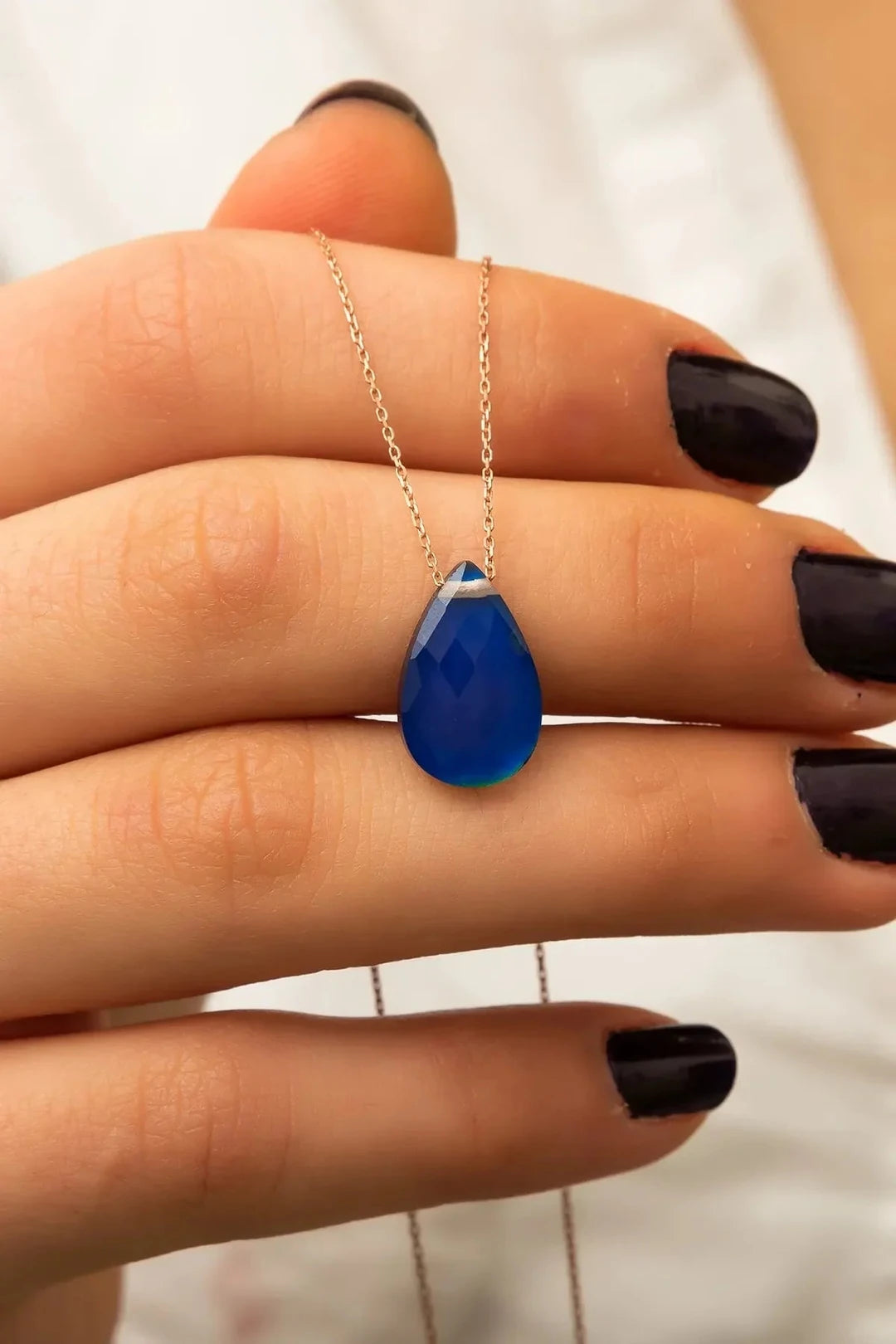 Özel Duygu His Taşı Kolyesi - Swaroza