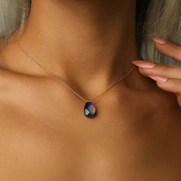 Özel Duygu His Taşı Kolyesi - Swaroza