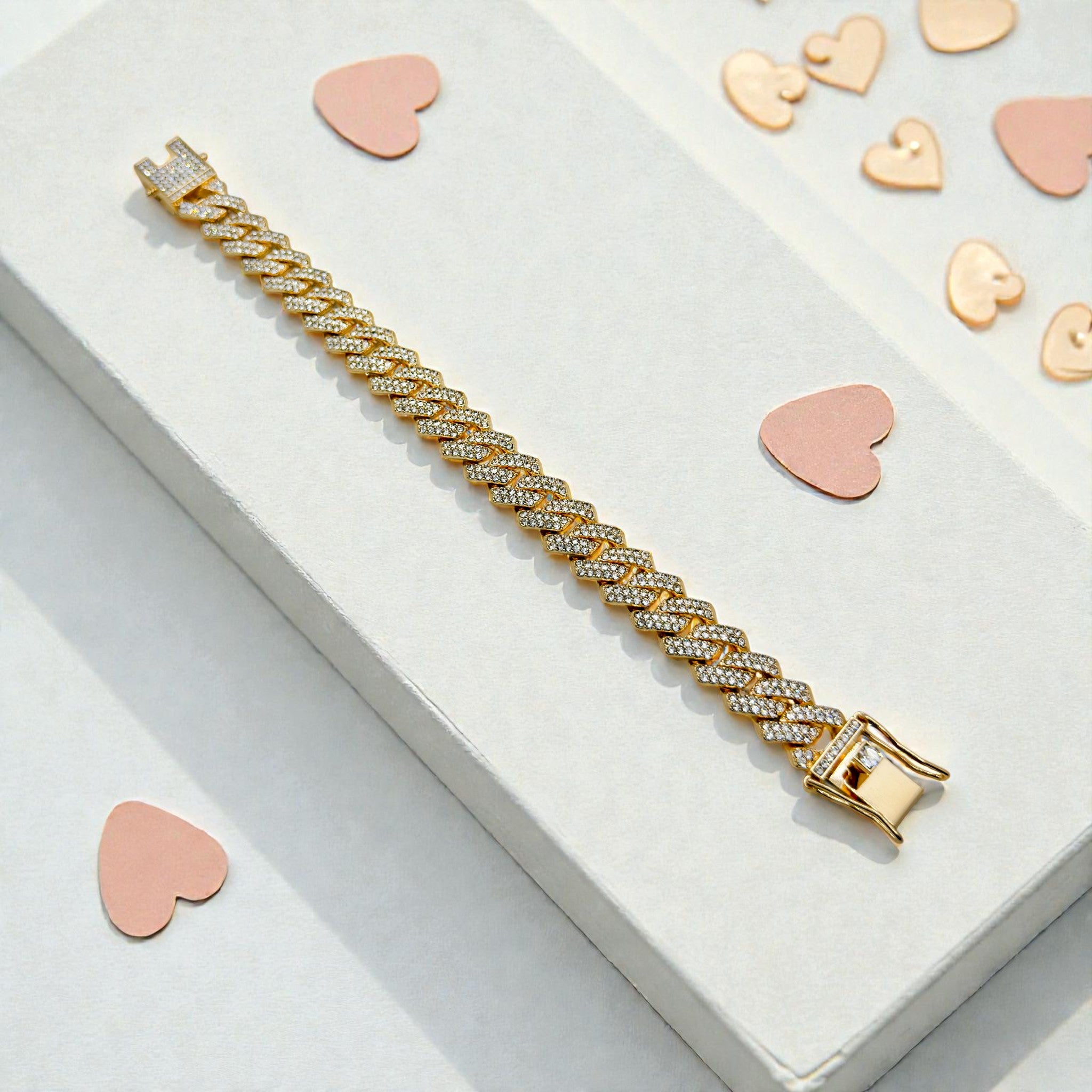 5’li Lüks Gold Chain Aşk Seti