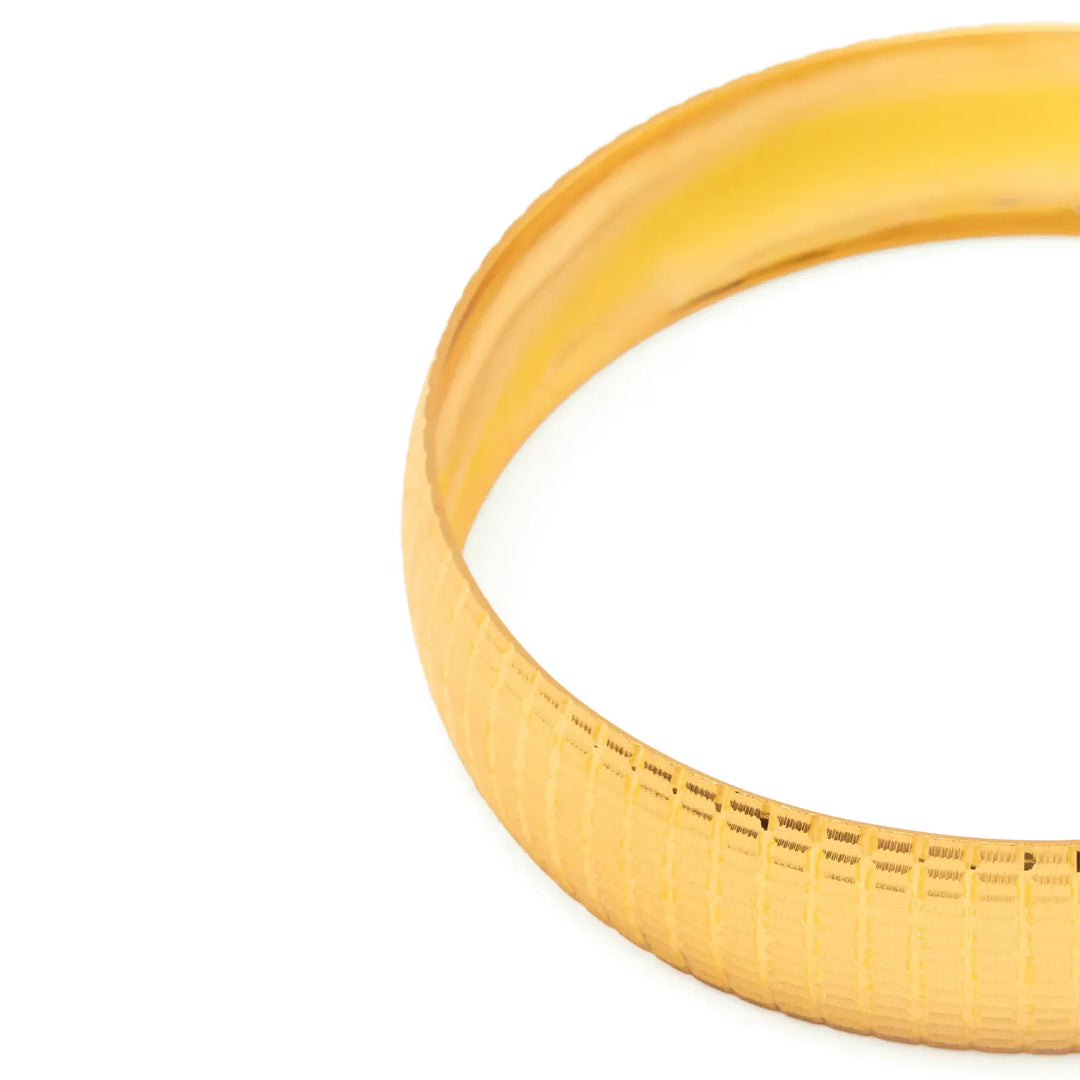 Çizgi Bilezik 22 Ayar Altın Kaplama