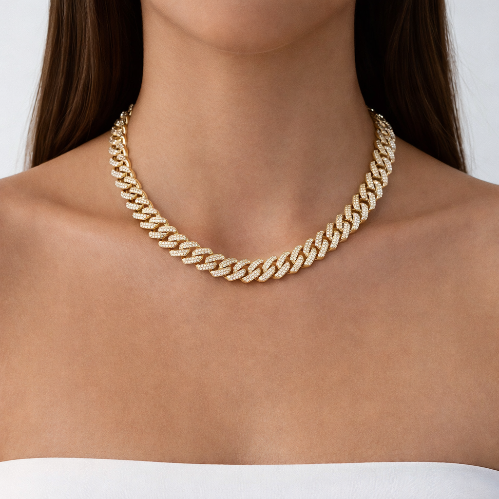 5’li Lüks Gold Chain Aşk Seti